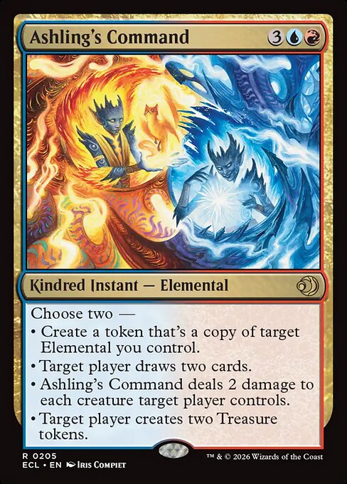 Ashling's Command – Lorwyn Eclipsed (ECL-205) Magic: The Gathering card Hauptbild