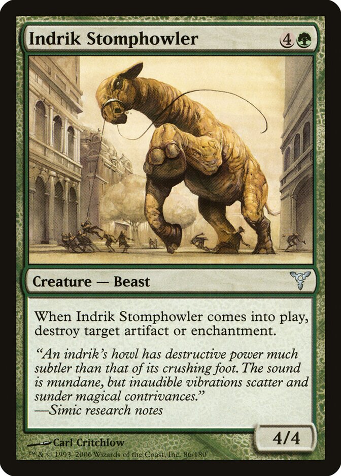 Magic-kaart Indrik Stomphowler DIS-86 uit Dissension (Uncommon) Hauptbild