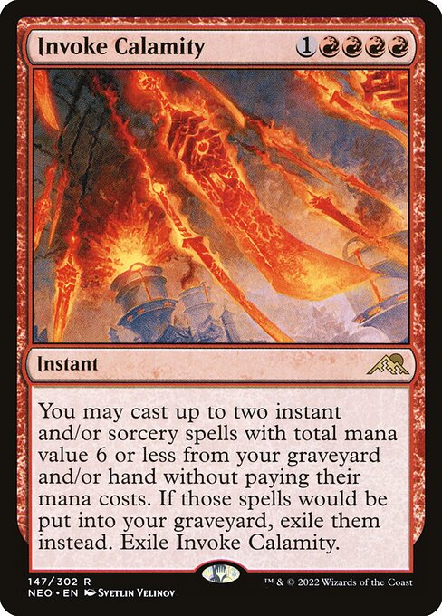 Invoke Calamity – Kamigawa: Neon Dynasty (NEO-147) Magic: The Gathering card | LC-REM-20260804-15675713290572-fe666c86-6734-4c47-9244-bcd26b54068d