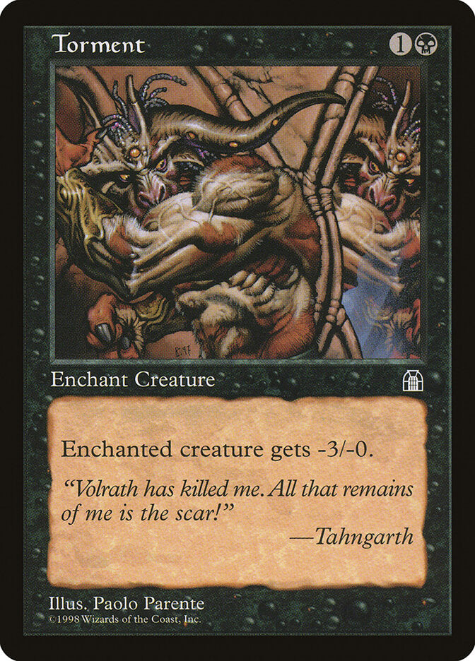 Magic-kaart Torment STH-73 uit Stronghold (Common) Hoofdafbeelding