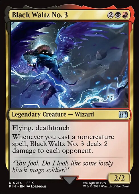 Black Waltz No. 3 – Final Fantasy (FIN-214) Magic: The Gathering card | LC-REM-20260804-15339526160716-fe86e41b-b0f6-4aa1-8827-c095c721f304