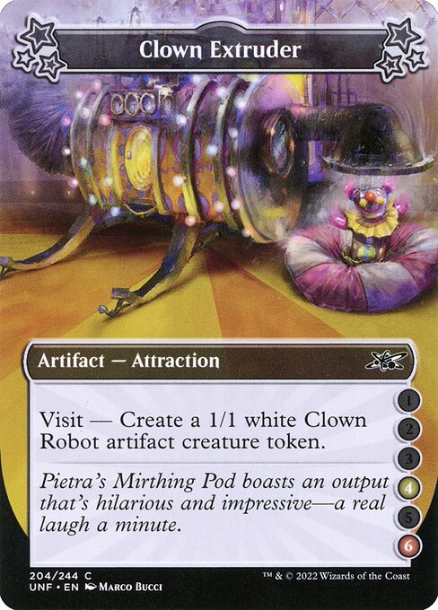 Clown Extruder – Unfinity (UNF-204c) Magic: The Gathering card | LC-REM-20260804-15151572812108-fe8e8c2a-62bd-4c12-b2c2-287b8ef68b53