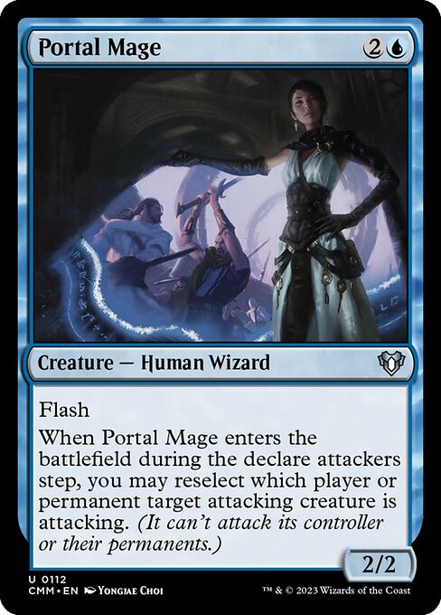 Portal Mage – Commander Masters (CMM-112) Magic: The Gathering card Immagine principale del prodotto