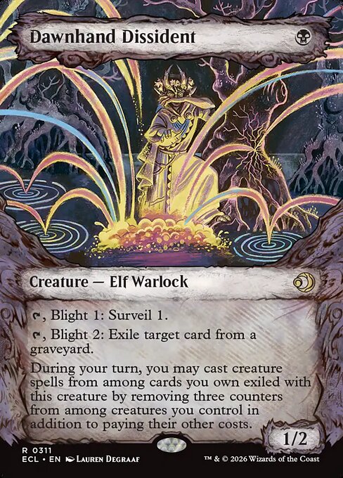 Dawnhand Dissident – Lorwyn Eclipsed (ECL-311) Magic: The Gathering card | LC-REM-20260804-15544024826188-fea91416-2836-447f-ad07-8b96ba727cbd