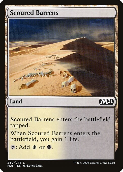 Scoured Barrens – Core Set 2021 (M21-250) Magic: The Gathering card | LC-REM-20260804-15909430427980-feb3d45c-a28c-49d2-ab79-53ab42c7fdfd Hauptbild