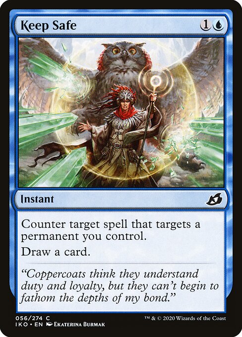 Keep Safe – Ikoria: Lair of Behemoths (IKO-56) Magic: The Gathering card