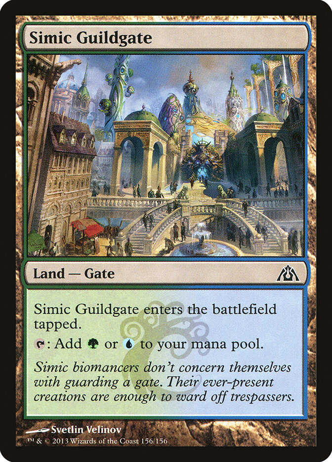 Simic Guildgate - Dragon's Maze (Common) [DGM-156]