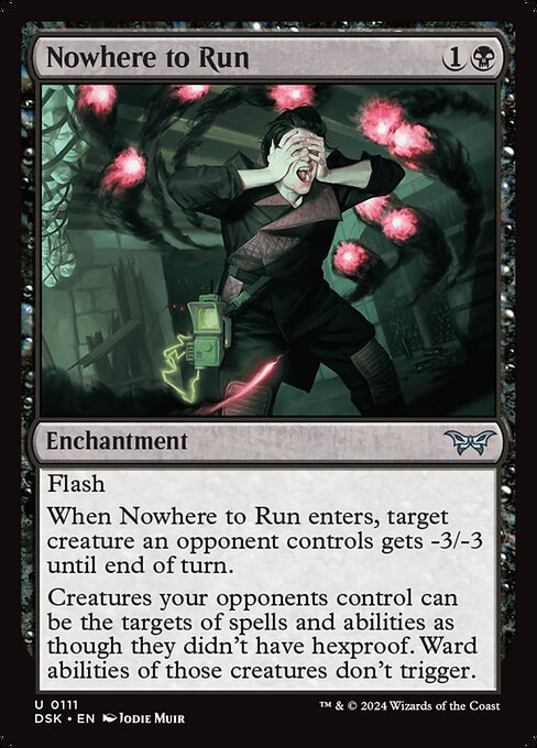 Nowhere to Run – Duskmourn: House of Horror (DSK-111) Magic: The Gathering card | LC-REM-20260804-15523473097036-fee60e9d-9ee7-444a-88f3-c1929e1888fb Hauptbild