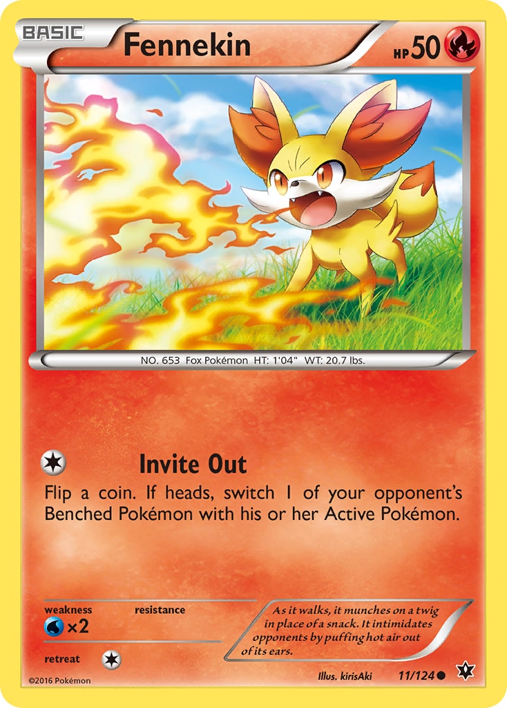 Fennekin – Fates Collide 11 – Pokémon TCG single card | Lichcards Hoofdafbeelding