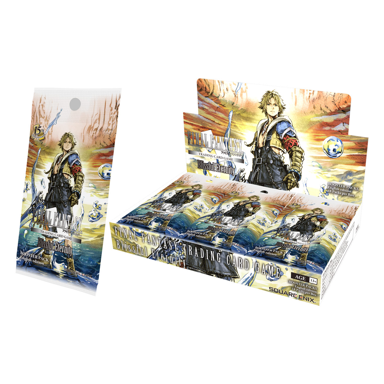 Blissful Eternity booster pack en display, dezelfde boosters als in de pre-release kit