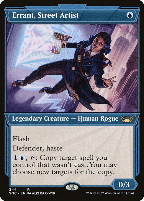 Errant, Street Artist – Streets of New Capenna (SNC-344) Magic: The Gathering card | LC-REM-20260804-15383448813900-ff0116c9-8b8a-4ffd-b688-bf7dd0d3a8f8 Imagen principal del producto