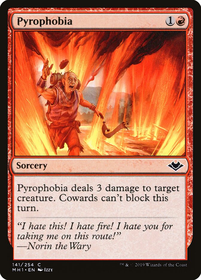 Pyrophobia - Modern Horizons (Common) [MH1-141] Hauptbild