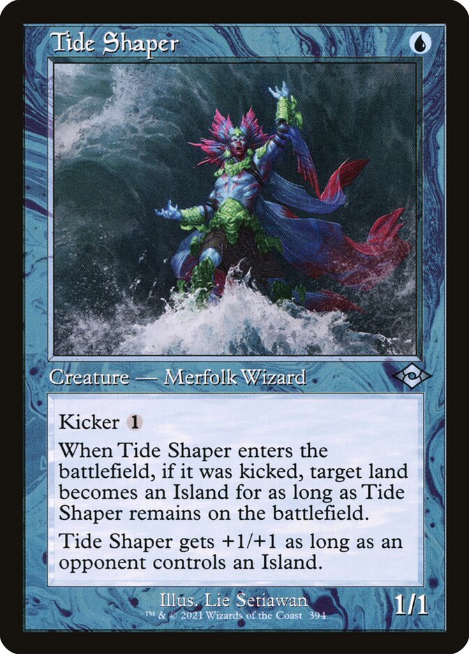 Magic-kaart Tide Shaper MH2-394 uit Modern Horizons 2 (Uncommon)
