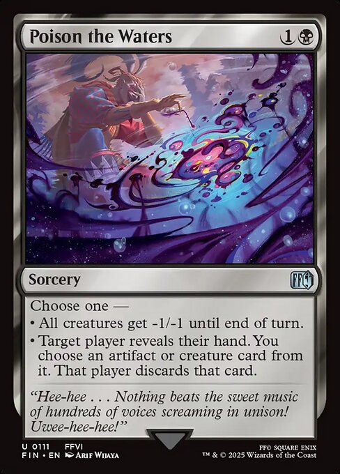 Poison the Waters – Final Fantasy (FIN-111) Magic: The Gathering card | LC-REM-20260804-15339631149388-ff2bafe7-4d0f-464d-b7ba-55a54366fc68 Hoofdafbeelding