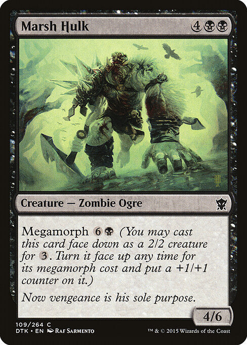 Marsh Hulk – Dragons of Tarkir (DTK-109) Magic: The Gathering card