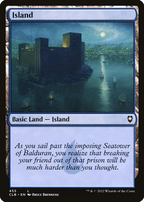 Island – Commander Legends: Battle for Baldur's Gate (CLB-455) Magic: The Gathering card | LC-REM-20260804-15151684780364-ff3ffe47-53a3-42ec-ae89-afc79793380d Image principale du produit