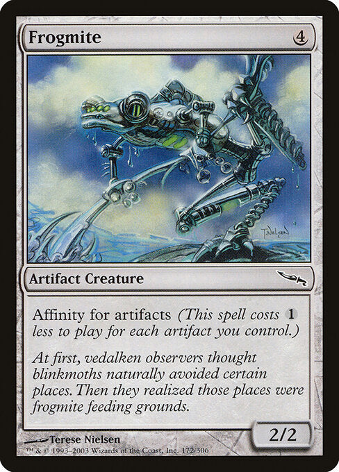 Frogmite – Mirrodin (MRD-172) Magic: The Gathering card | LC-REM-20260804-15617496875340-ff504dcb-2eb8-4b3c-a8b9-29697739b649
