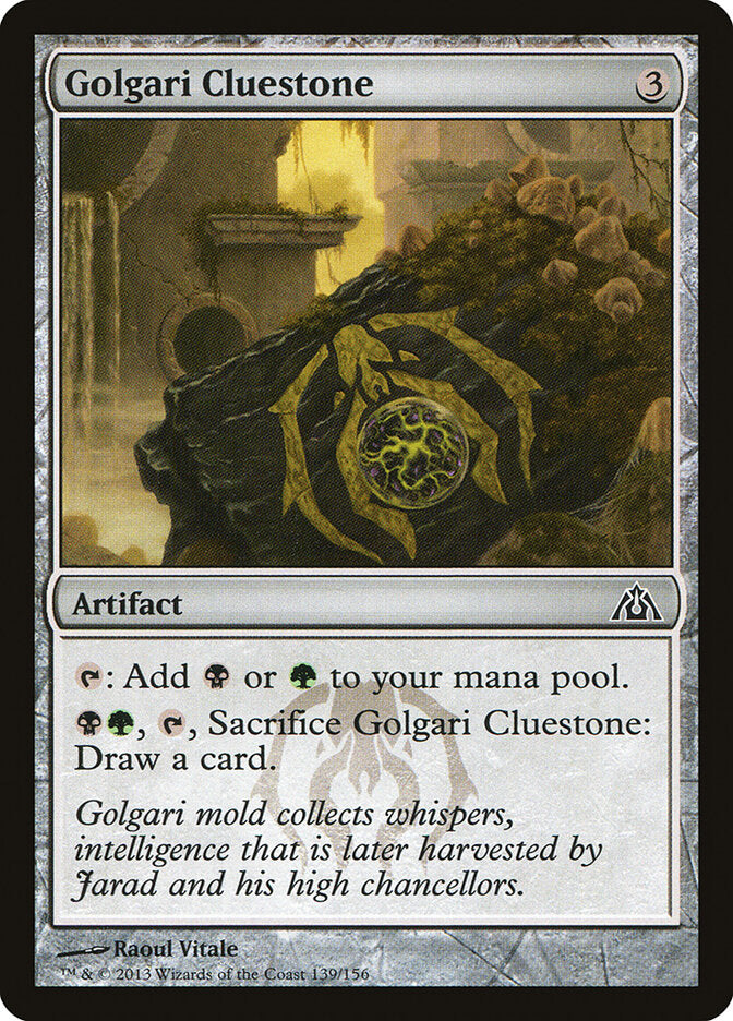 Golgari Cluestone - Dragon's Maze (Common) [DGM-139]