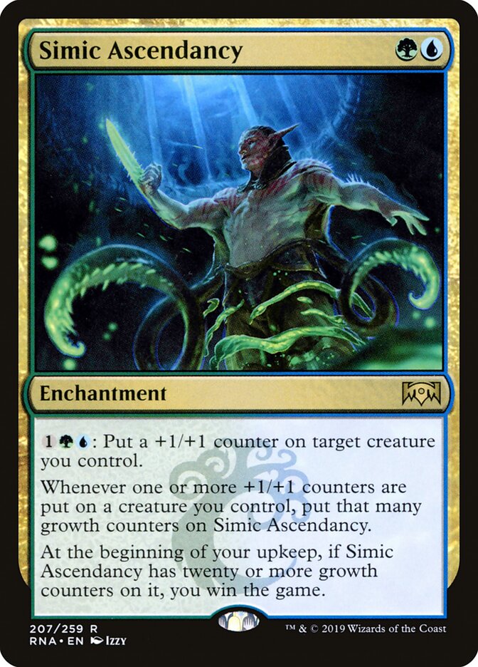 Magic-kaart Simic Ascendancy RNA-207 uit Ravnica Allegiance (Rare)