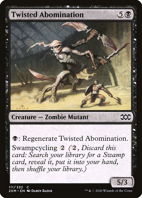 Twisted Abomination – Double Masters (2XM-111) Magic: The Gathering card | LC-REM-20260804-15151498068300-ffae38ec-7712-4701-b072-9f962ec9c259