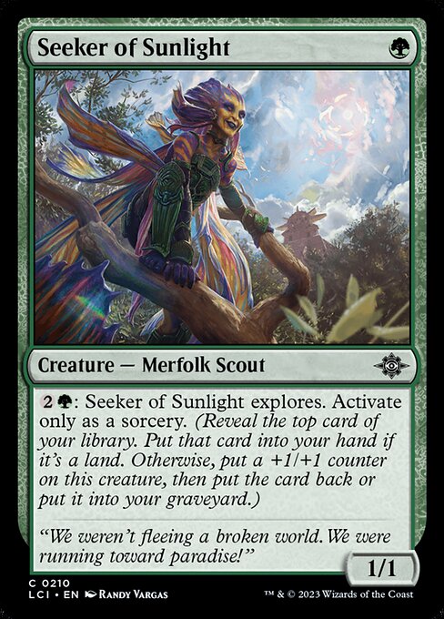 Seeker of Sunlight – The Lost Caverns of Ixalan (LCI-210) Magic: The Gathering card Hoofdafbeelding