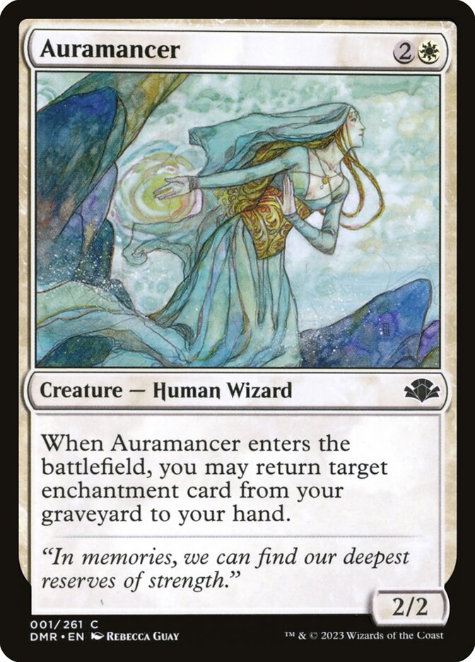 Auramancer - Dominaria Remastered (Common) [DMR-1] Imagen principal del producto