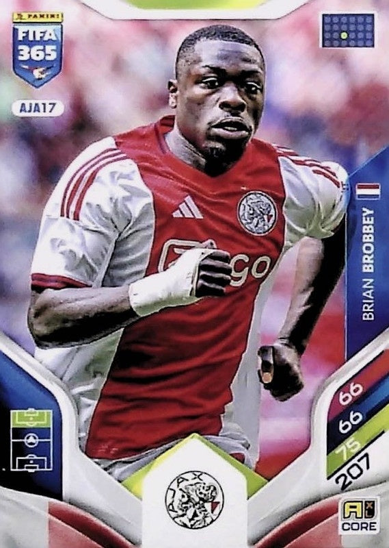 Brian Brobbey Base AJA17 - Panini FIFA 365 2026 Adrenalyn XL kaart Image principale du produit