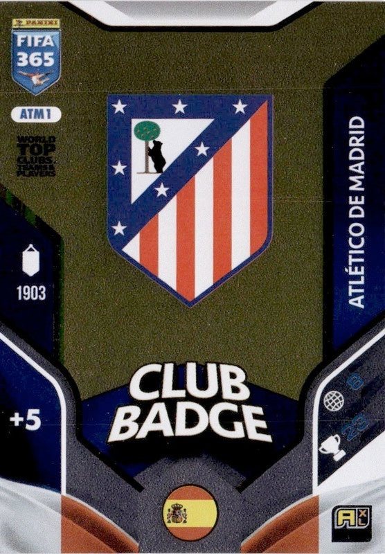 Club Badge Base ATM1 - Panini FIFA 365 2026 Adrenalyn XL kaart Main image
