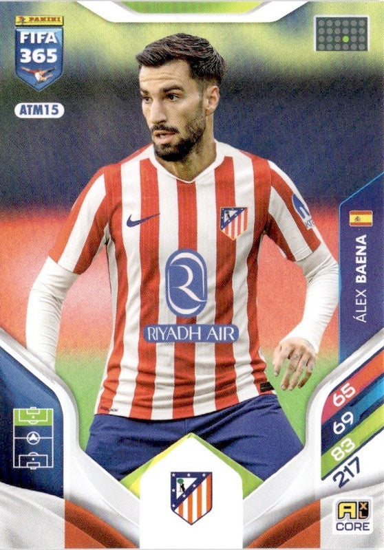 Álex Baena Base ATM15 - Panini FIFA 365 2026 Adrenalyn XL kaart