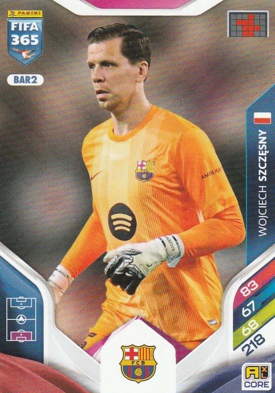 Wojciech Szczesny Base BAR2 - Panini FIFA 365 2026 Adrenalyn XL kaart Hauptbild