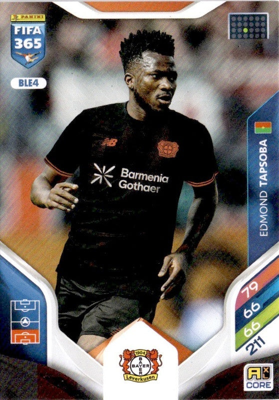 Edmond Tapsoba Base BLE4 - Panini FIFA 365 2026 Adrenalyn XL kaart
