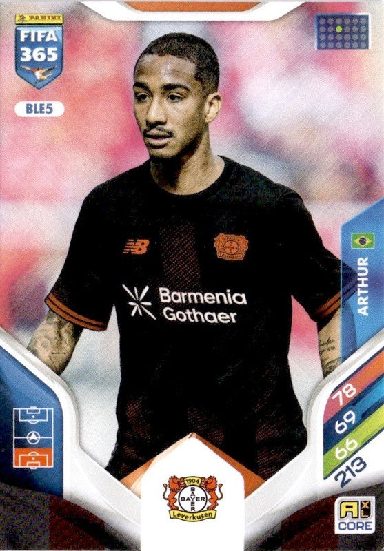Arthur Base BLE5 - Panini FIFA 365 2026 Adrenalyn XL kaart