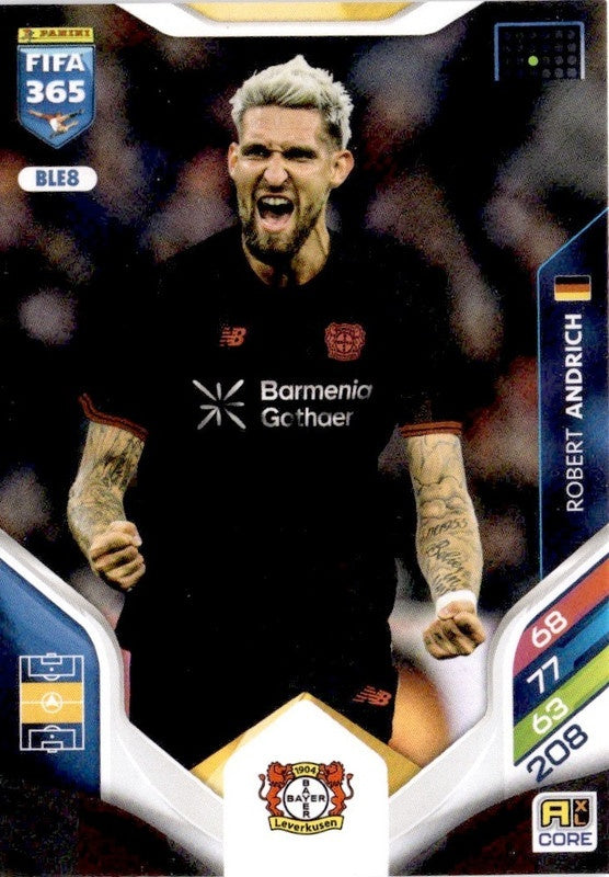Robert Andrich Base BLE8 - Panini FIFA 365 2026 Adrenalyn XL kaart Image principale du produit
