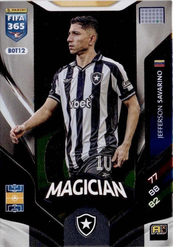Jefferson Savarino Magician BOT12 - Panini FIFA 365 2026 Adrenalyn XL kaart
