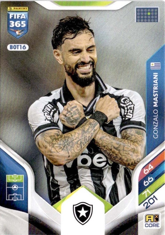 Gonzalo Mastriani Base BOT16 - Panini FIFA 365 2026 Adrenalyn XL kaart