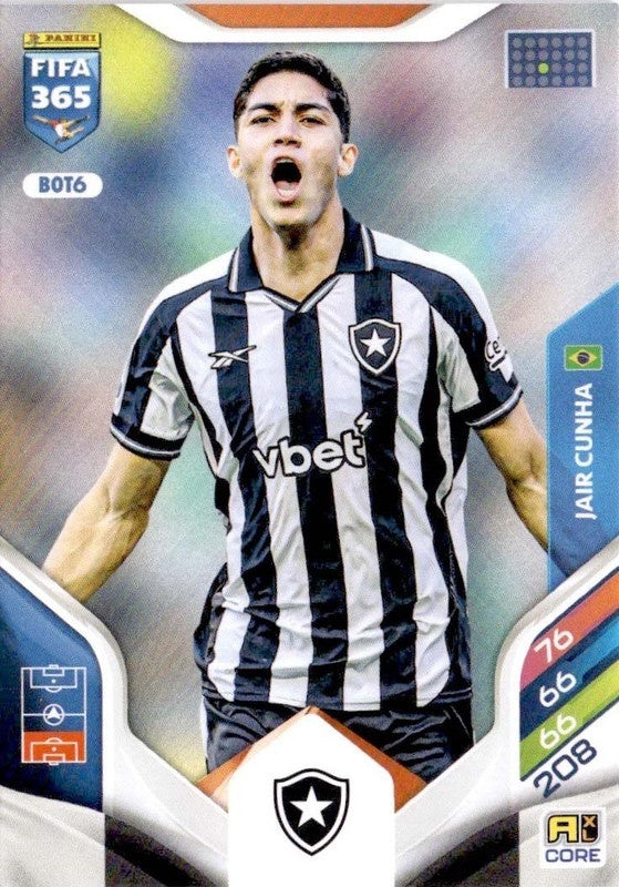 Jair Cunha Base BOT6 - Panini FIFA 365 2026 Adrenalyn XL kaart