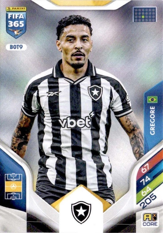 Gregore Base BOT9 - Panini FIFA 365 2026 Adrenalyn XL kaart