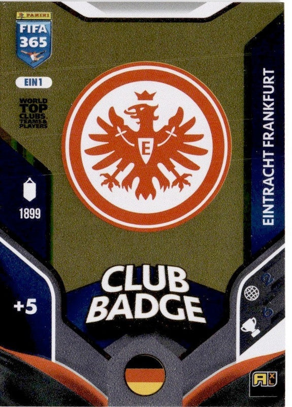 Club Badge Base EIN1 - Panini FIFA 365 2026 Adrenalyn XL kaart