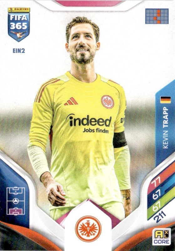 Kevin Trapp Base EIN2 - Panini FIFA 365 2026 Adrenalyn XL kaart