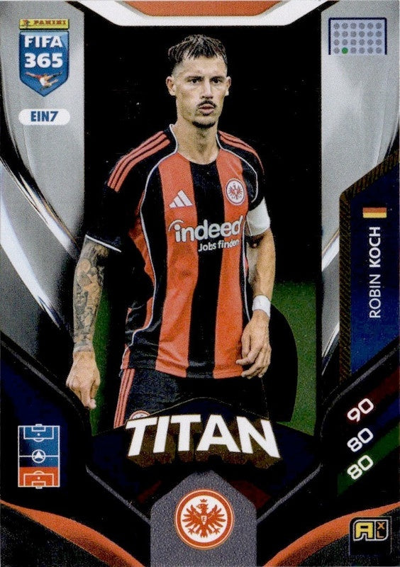 Robin Koch Titan EIN7 - Panini FIFA 365 2026 Adrenalyn XL kaart