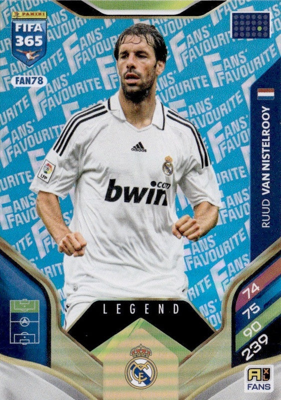 Vinicius JR Fan Favourite - Blue Parallel FAN79 - Panini FIFA 365 2026 Adrenalyn XL kaart
