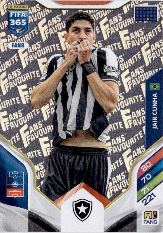 Jair Cunha Fan Favourite FAN8 - Panini FIFA 365 2026 Adrenalyn XL kaart