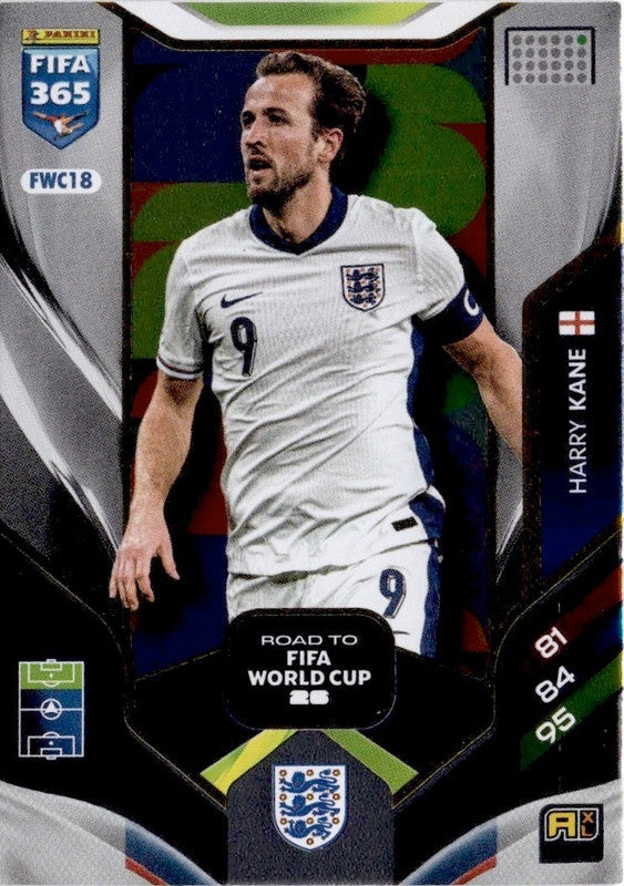 Bukayo Saka Road to FIFA World Cup 26 FWC17 - Panini FIFA 365 2026 Adrenalyn XL kaart
