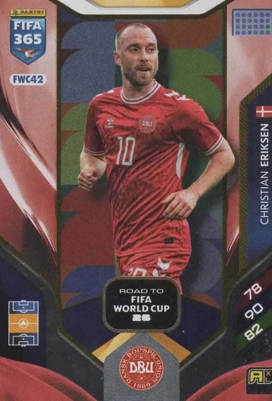 Christian Eriksen Nordic Edition FWC42 - Panini FIFA 365 2026 Adrenalyn XL kaart Image principale du produit