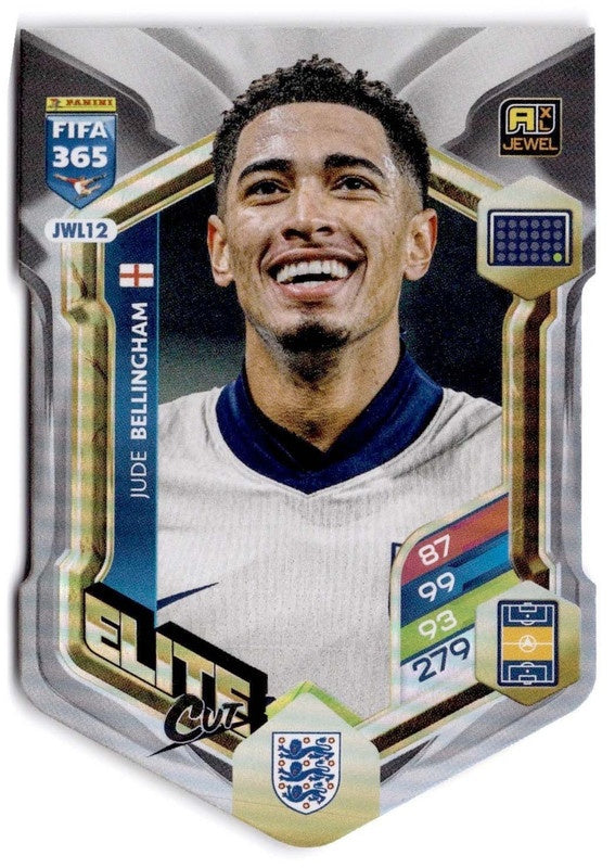 Jude Bellingham Elite Cut JWL12 - Panini FIFA 365 2026 Adrenalyn XL kaart