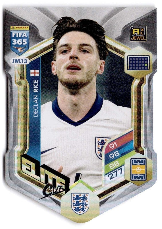 Declan Rice Elite Cut JWL13 - Panini FIFA 365 2026 Adrenalyn XL kaart