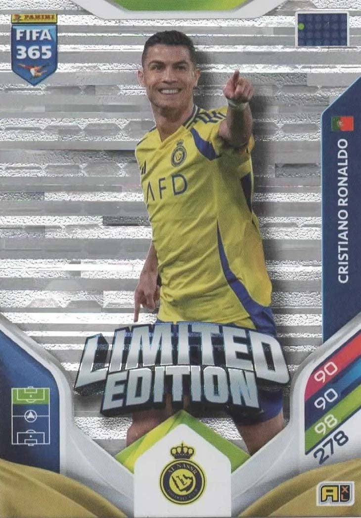 Cristiano Ronaldo Limited Edition Al-Nassr FC - Panini FIFA 365 2026 Adrenalyn XL kaart