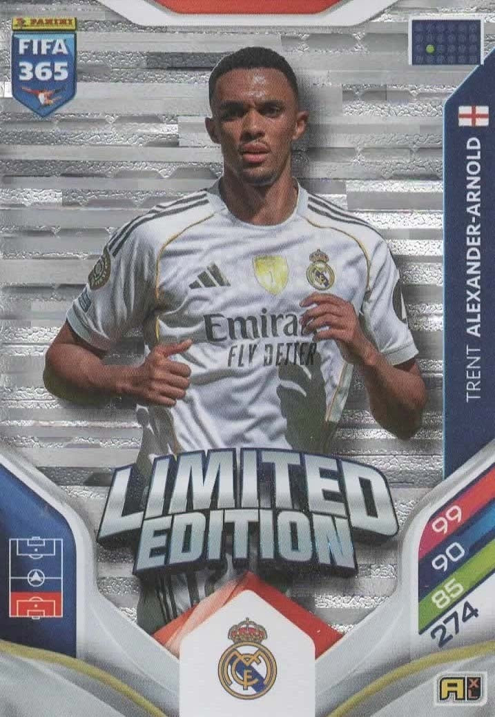 Trent Alexander-Arnold Limited Edition Real Madrid CF - Panini FIFA 365 2026 Adrenalyn XL kaart Imagen principal del producto