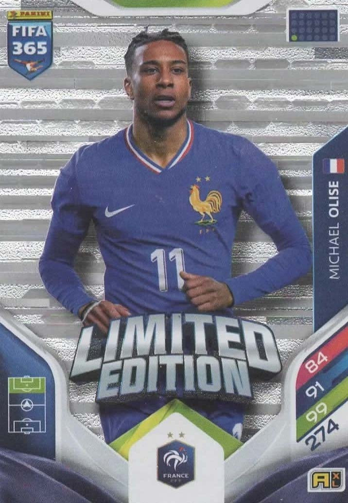 Michael Olise Limited Edition France - Panini FIFA 365 2026 Adrenalyn XL kaart