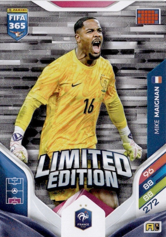 Mike Maignan Limited Edition France - Panini FIFA 365 2026 Adrenalyn XL kaart Imagen principal del producto